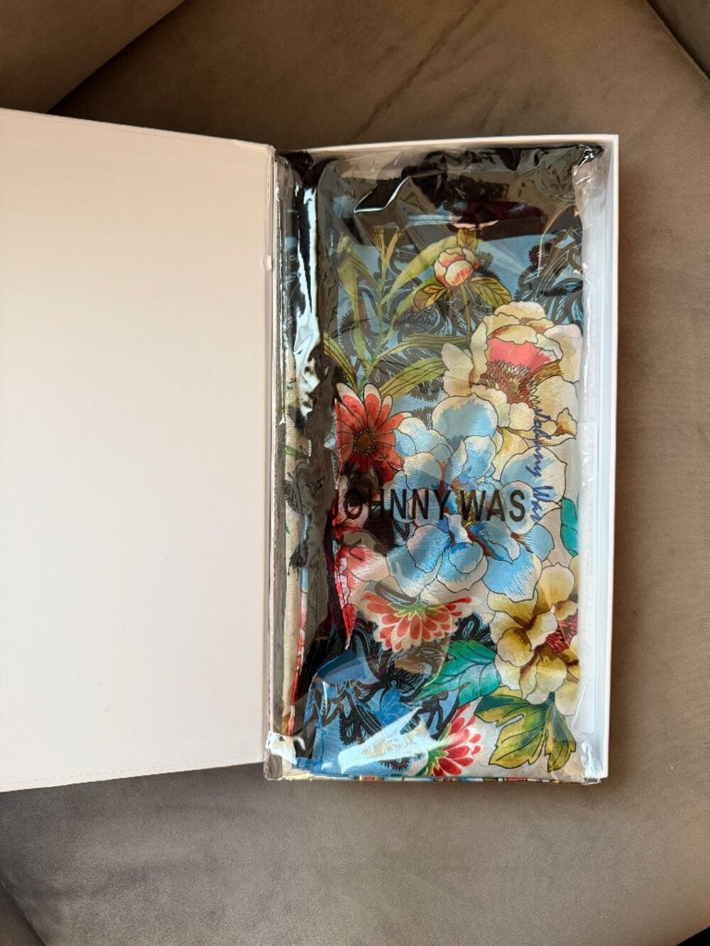 NWT Johnny Was Lewisia Silk Scarf, in box